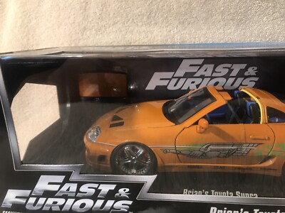 ミニカー FAST&FURIOUS JADATOYS 1/18 LED SUPRA Jada Toys - 1:18 Fast and the Furious - Toyota Supra with