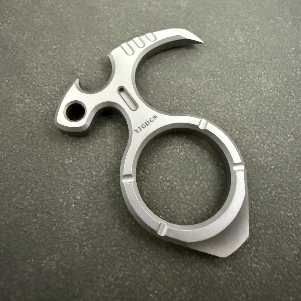 RIHE Design TC4 TITANIO PALANCA HERRAMIENTA HOZ EDC abrebotellas Foto 4 de 4