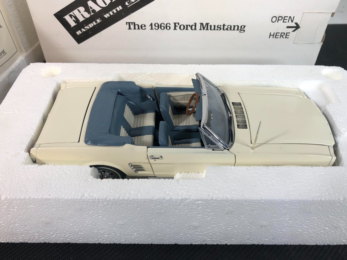 ダンバリーミント製　Danbury mint 1966年型　ムスタング　1/24 Danbury Mint 1966 Ford Mustang 1/24 Diecast | eBay