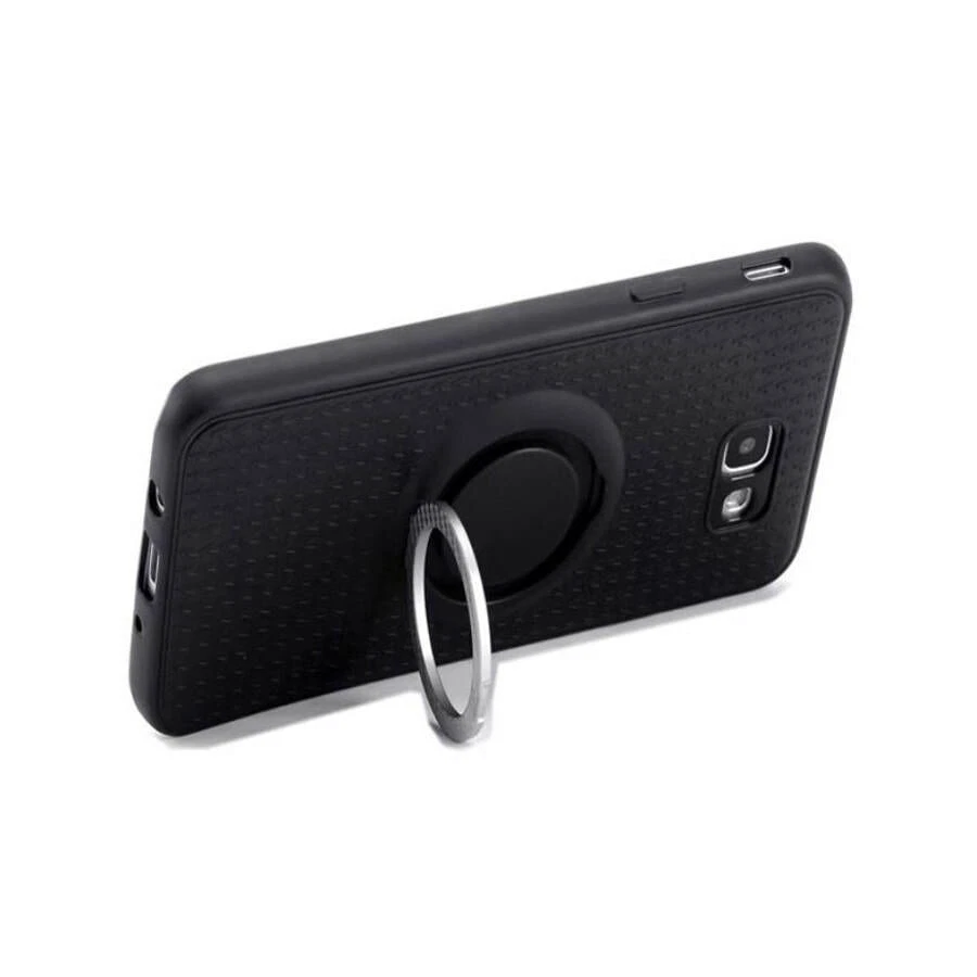 Magnetic Ring Stand Phone Case for iPhone 5c - PC & TPU Material - Image 2 of 4
