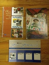 Creative Memories Scrapbook Page Design Layout Vol 3 4 fast formula 3 Books