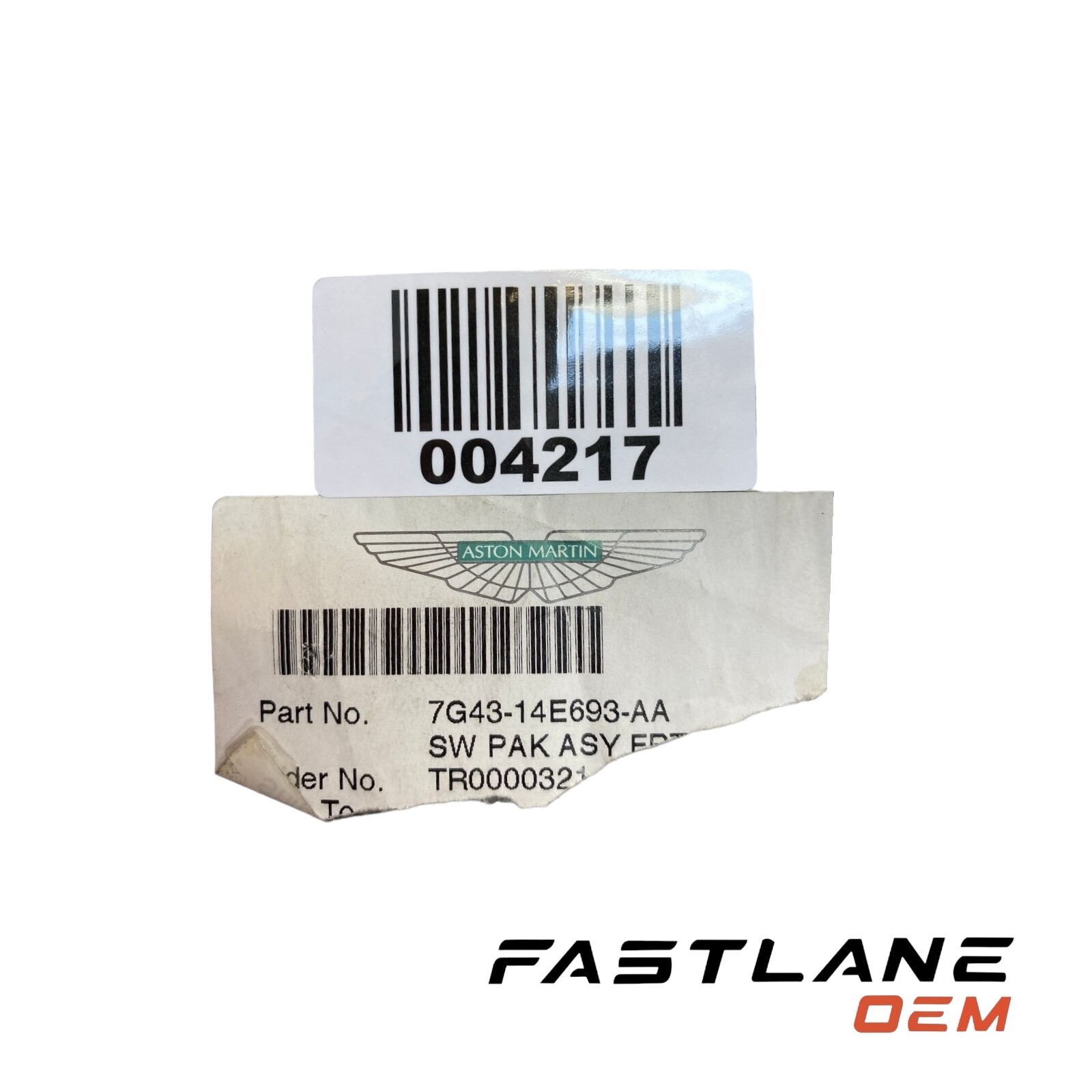 2007-2009 ASTON MARTIN DBS SEAT CONTROL NEW OEM 7G43-14E693-AA