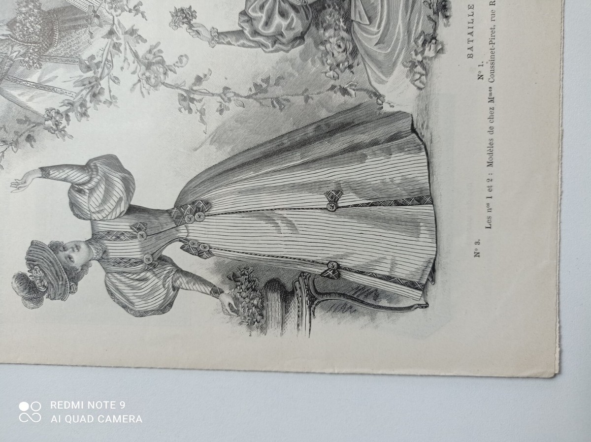 Revue Ancienne LA MODE ILLUSTRÉE N°21 - 25 Mai 1890 - Édition Originale Française