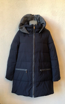 Zio Songzio Longline Down Filled Winter Coat Jacket Women s Size 4