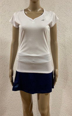 Babolat Play Cap Sleeve Top / Shirt Women Weiß