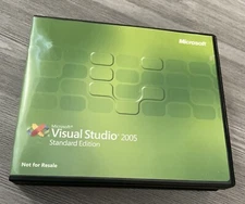 Microsoft Visual Studio 2005 Standard Edition & Licensing Set w/ Key Used