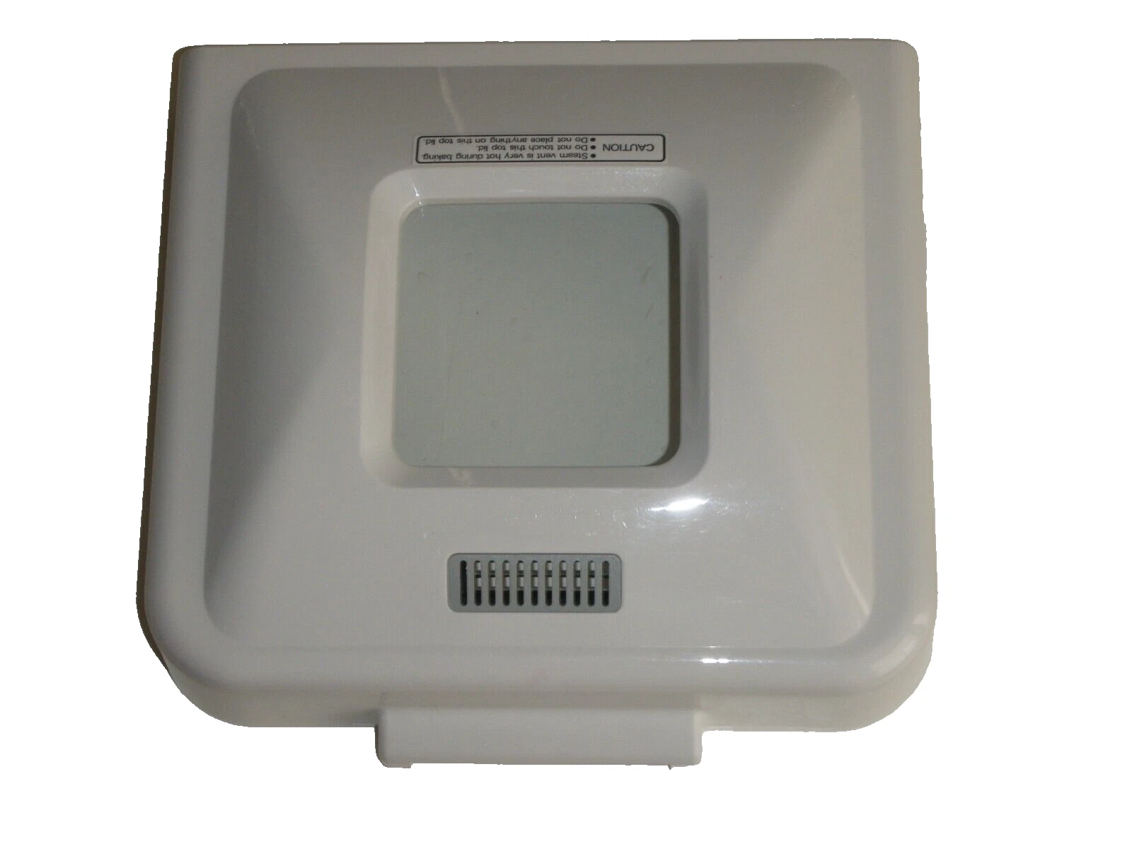 Lid for Salton Nutritionist Bread Maker Model NTR-440SPR only