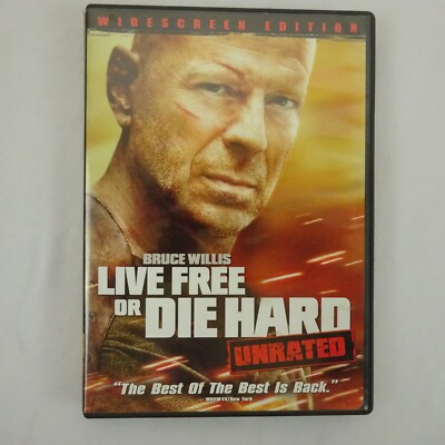 Die Hard 4 Live Free or Die Hard Unrated DVD Widescreen