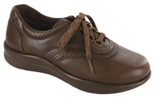 SAS Walk Easy Coffee Brown 10.5 Narrow, Women's Shoes