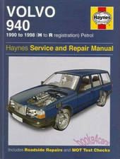 VOLVO 940 SHOP MANUAL SERVICE REPAIR BOOK HAYNES GUIDE TURBO CHILTON 1991 1998