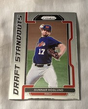 2021 Panini Prizm Draft Picks Gunnar Hoglund #DS-GH Draft Standouts Rookie RC