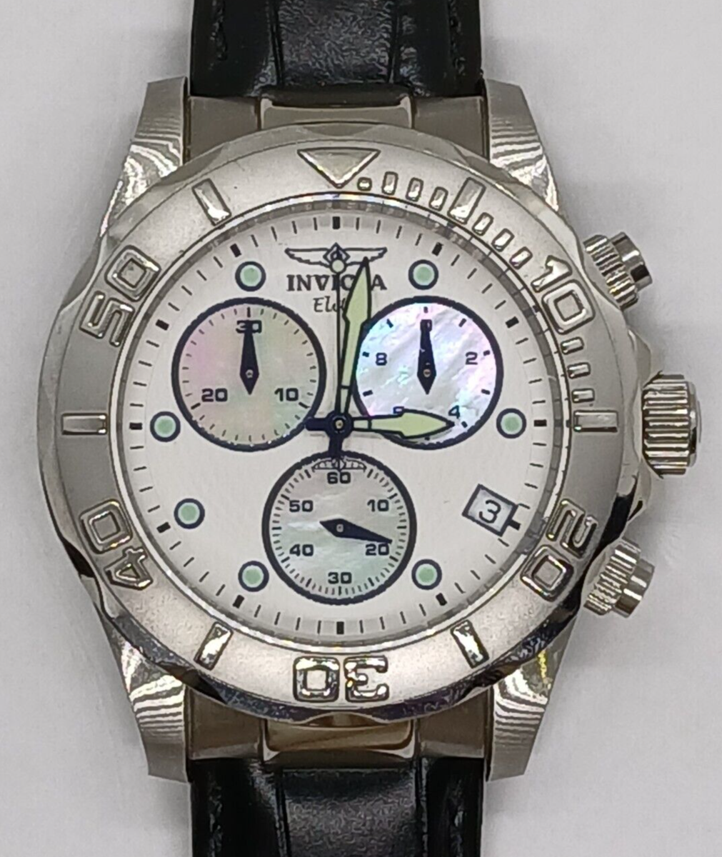 Vntg, Invicta, Pro Diver Elite, Chrono, Swiss, 44 mm, Men, 1719