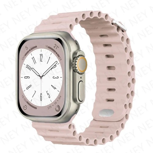 Silicone Strap for Apple Watch, Ultra Band 2, 49mm, 9mm, 8mm, 7, 45mm. - Photo 13 sur 23