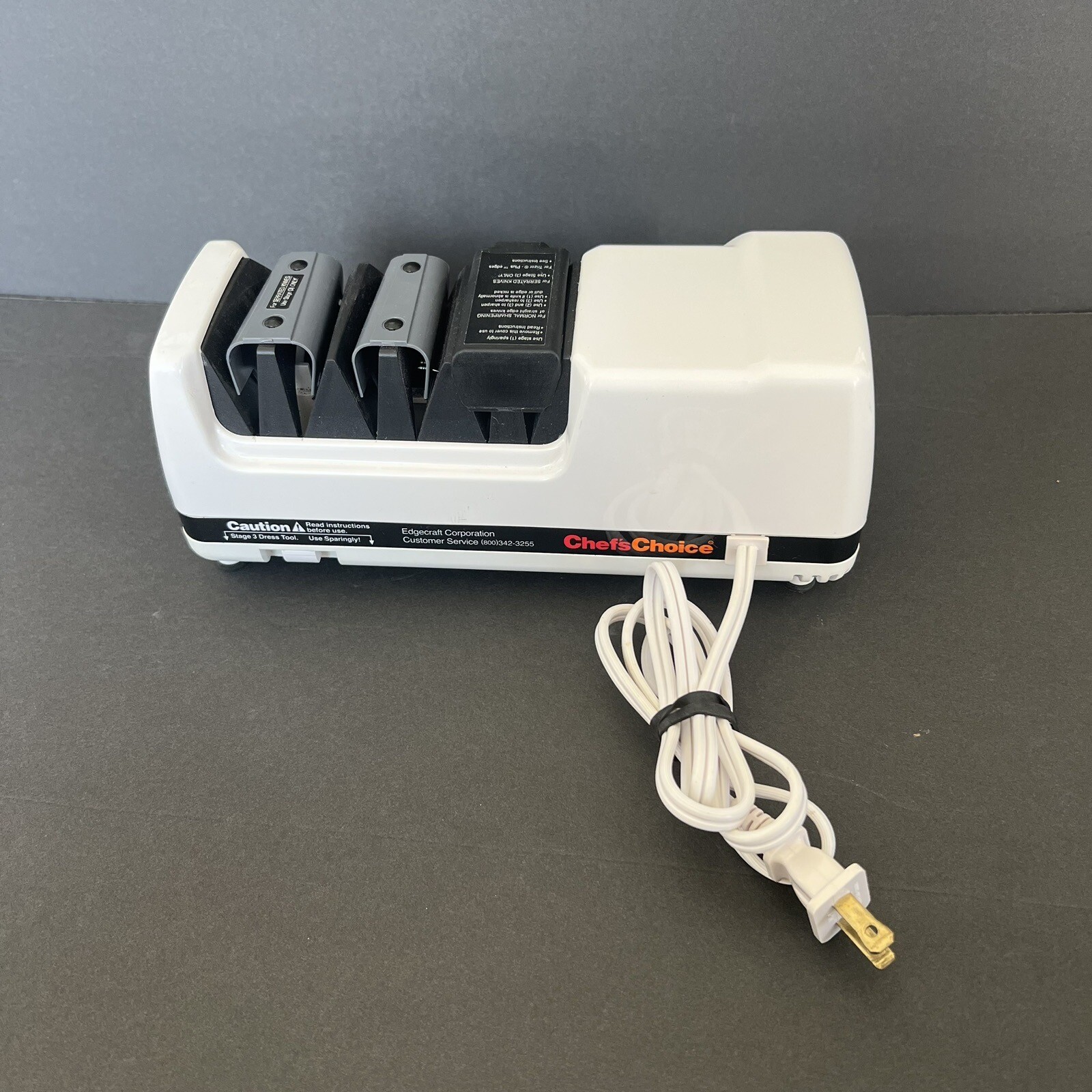 Chefs Choice EdgeSelect 120 Diamond Hone Plus 3 Stage Electric Knife