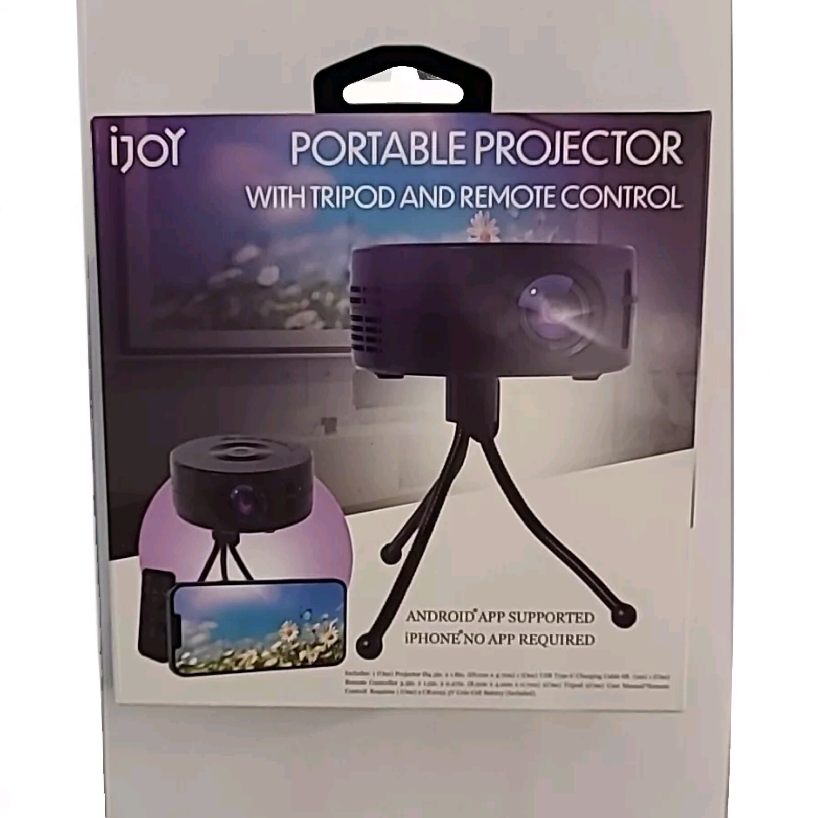 Remote Control Lens Buy Ijoy Portable Projector W/Tripod And Remote Control SEALED IN HAND