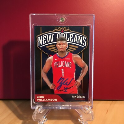 Zion Williamson Draft 2019 New Orleans No.1 DRAFT Pick Card | eBay