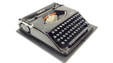 Antigua Maquina de escribir ERFURT OLYMPIA PLANA 1940 Typewriter Schreibmaschine