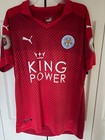 Riyad Mahrez Leicester 16/17 Away Jersey (Large) (Champion Badges) — photo 1