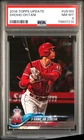 SHOHEI OHTANI 2018 TOPPS UPDATE ROOKIE RC #US189 PSA 8 NM-MINT LA DODGERS MVP!