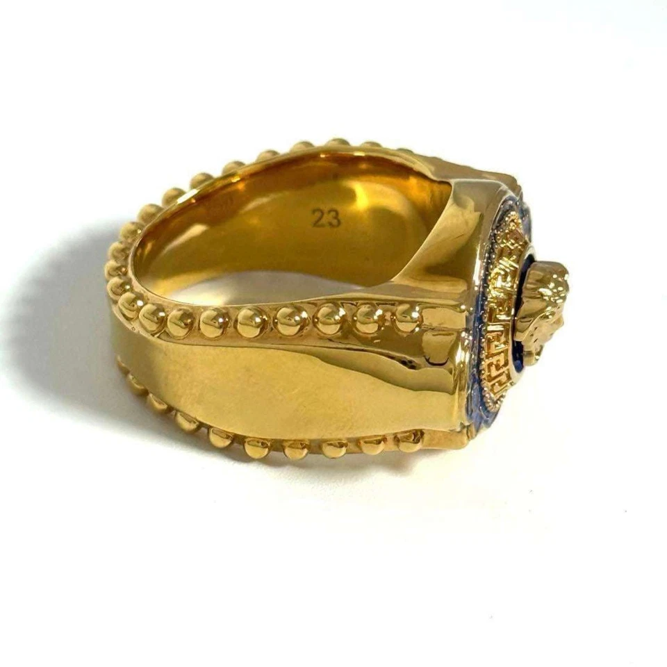 Anillo Versace Western Medusa para hombre Foto 2 de 4