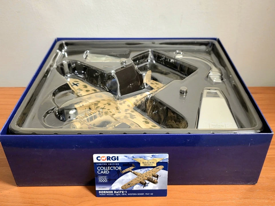 Corgi 1:72 Dornier Do17Z-1 "Horst Wessel" Lybia, 1942. [Please Read Description] - Image 3 of 4