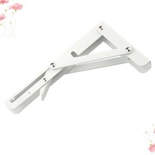  10 Inch Wall Mounted Shelf Brackets Floating White Countertop Support