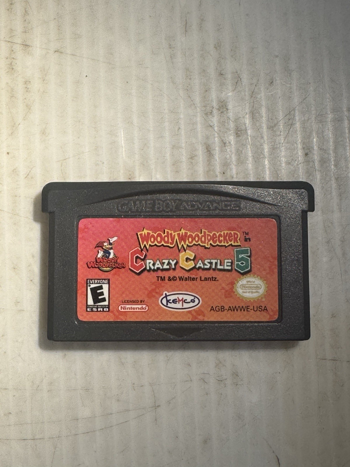 Woody Woodpecker in Crazy Castle 5 (Nintendo Game Boy Advance, 2003) Cart Only