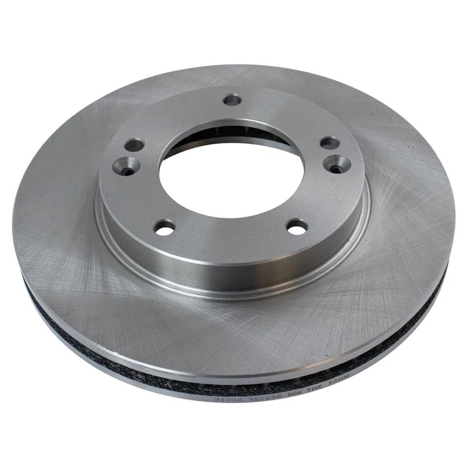 Front Brake Rotors Set For 2003-2006 Kia Sorento - Image 2 of 4