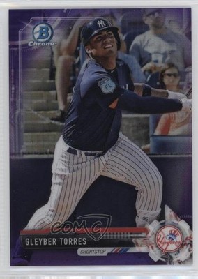 2017 Bowman Draft Chrome Purple Refractor 31/250 Gleyber Torres #BDC-200 08jk