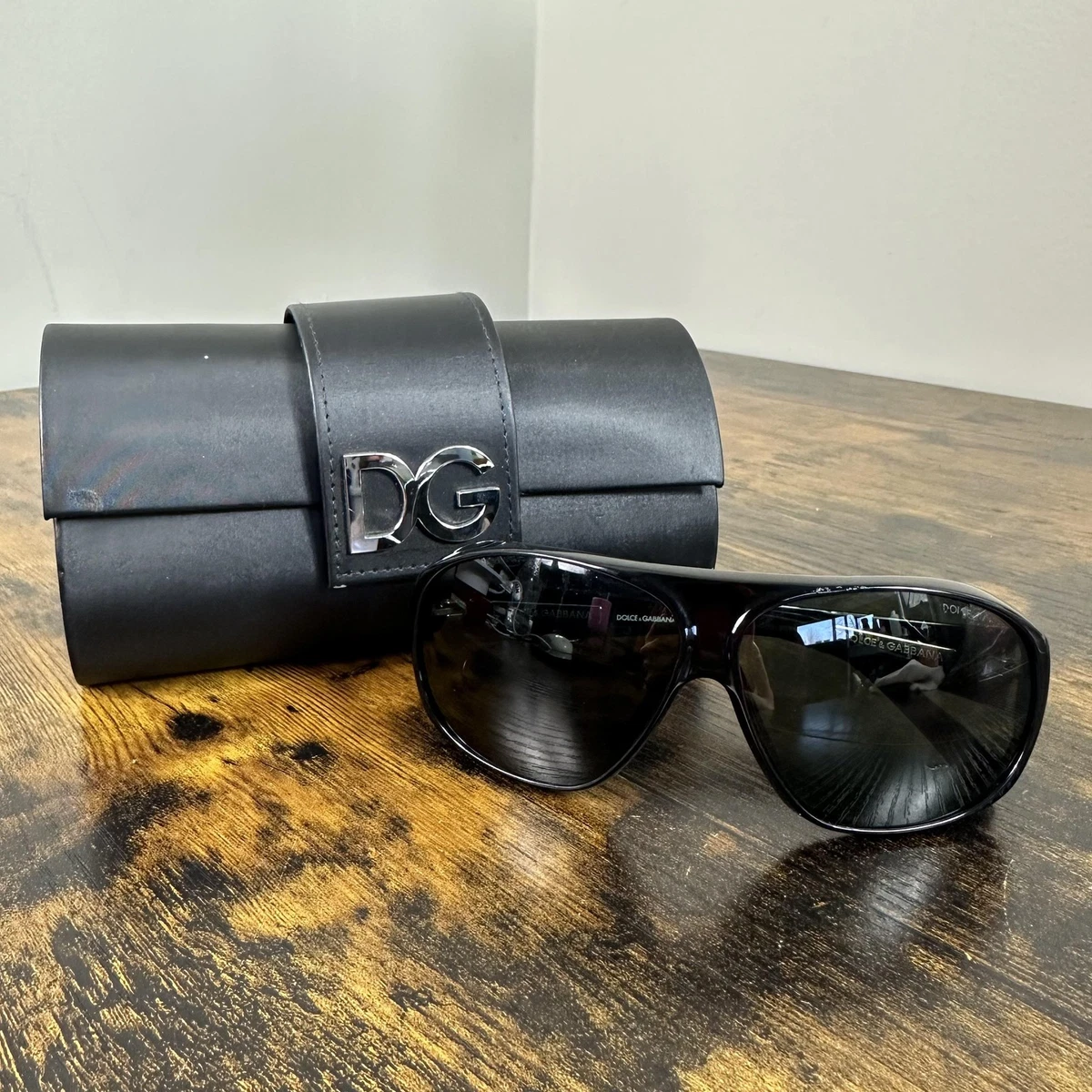 Dolce&Gabbana Black Wrap Sunglasses for Women for sale | eBay display picture 3