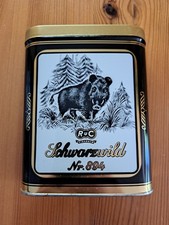 Alte Blechdose Zigarrendose RuC Schwarzwild Nr. 894