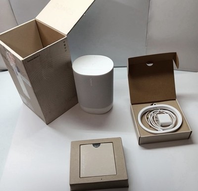Sonos Move 2 Portable Smart Speaker Bluetooth / Wi-Fi AirPlay White MOVE2US1 S/N
