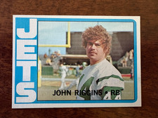 1972  Topps Football John Riggins Rookie Card #13. rookie card picture