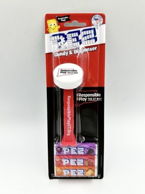 PEZ Candy Dispenser NEW Responsible Play CT Lottery Promotional Rare Retired HTF