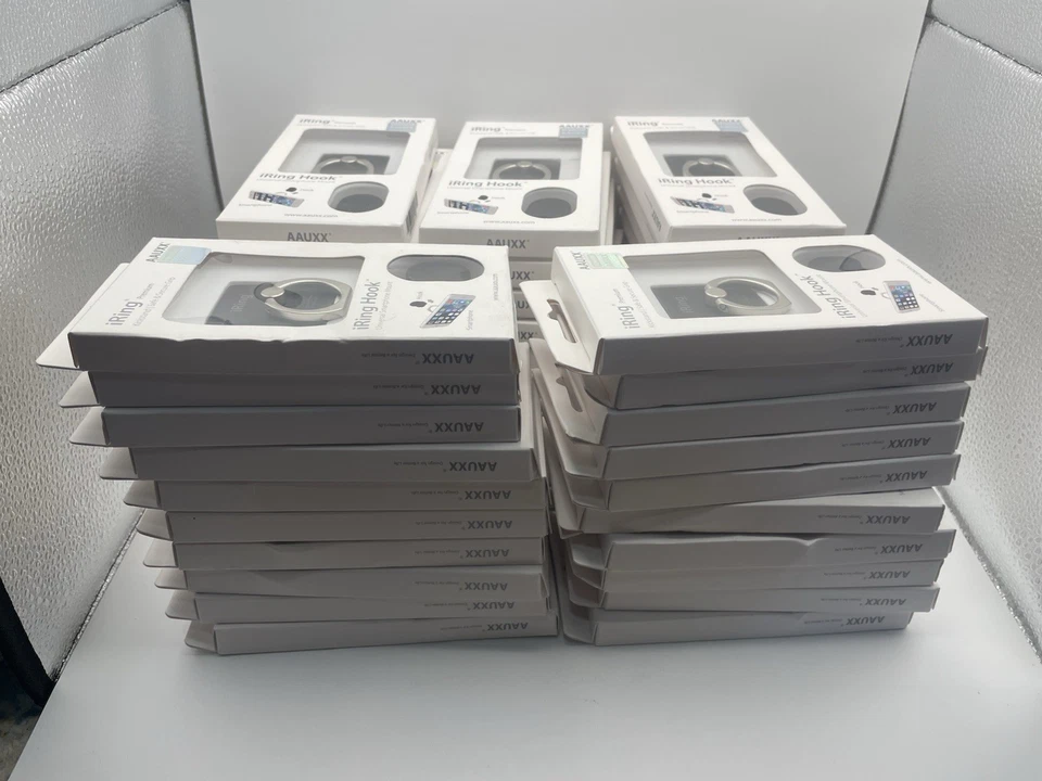 LOT OF 50-Genuine AAUXX iRing Premium Mount Grip / Holder and Kickstand, BLACK - Image 2 of 4