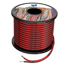12 Gauge Electrical Wire 2 Conductor Parallel Silicone Wire 12awg-2 Cord-15ft