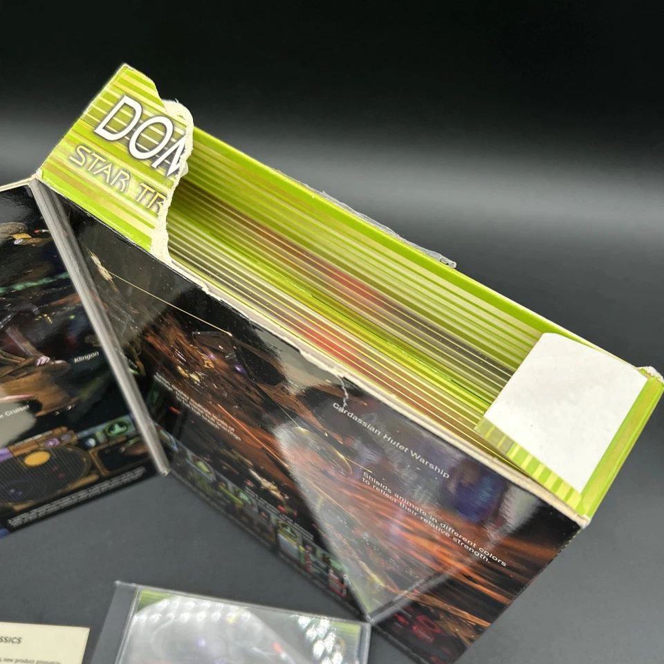 Star Trek Deep Space Nine Dominion Wars PC Big Box Video Game -  Mint Disc! - Image 4 of 4