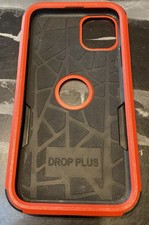 Apple iPhone 11 Drop Protection Heavy Duty Shockproof Case, Red, Scutum Design