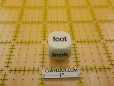 Distance 16mm D6 Die RPG Tabletop Roleplay Games CCG Tool Supply