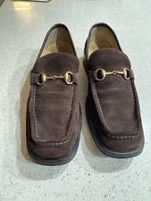 gucci suede mens loafers