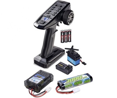 Carson 500500112 - FS 3K Reflex Wheel Pro 4 Elektro-Set, Fernsteuerung   Neuware
