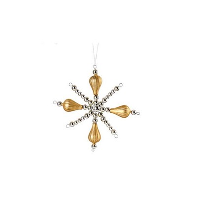 Weekino Decorazione Natalizia Appendibile Opera Di Vienna, Souvenir In Ceramica Lucida Double Face, Diametro 7,1 Cm, Con Corda E Sacchetto Di Velluto - 5