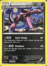 Krookodile 66/108 Dark Explorers Holo Rare MP