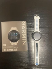 GARMIN FORERUNNER 265 Watch GPS Smartwatch Multi Function White Color