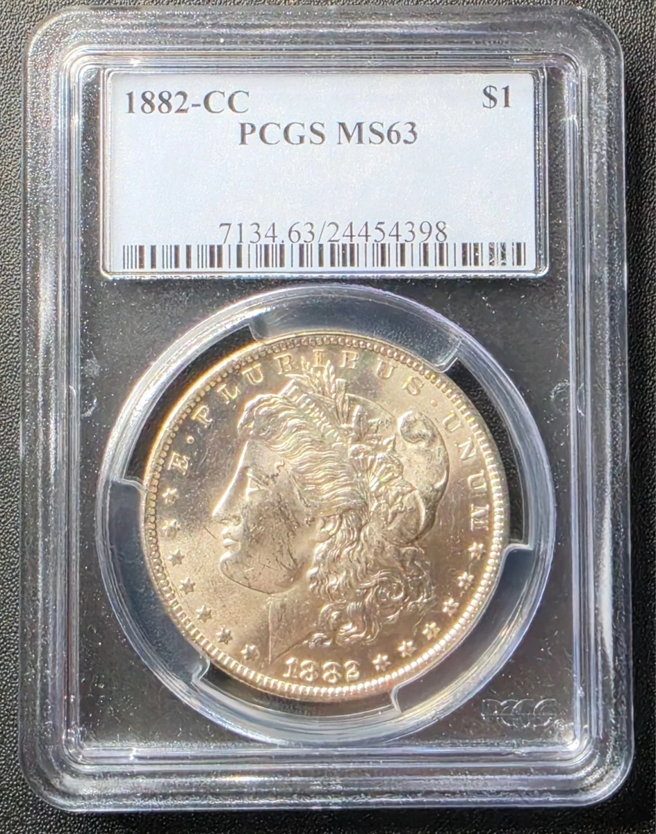 MS 63 Graded 1882 Year Morgan US Dollars (1878-1921) for sale | eBay