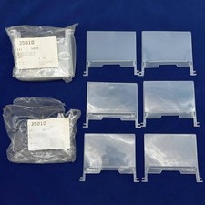 12pk Akro Mils 35010 Plastic Label Holder 5" Wide 3.75" High Polypropylene