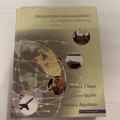 Operations Management for Competitive Advantage 11th ED Instructor's Edition