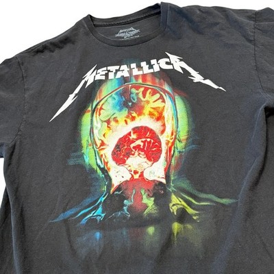 Metallica Hardwired To Self Destruct 2016 XL Graphic Band T-Shirt Double Sided