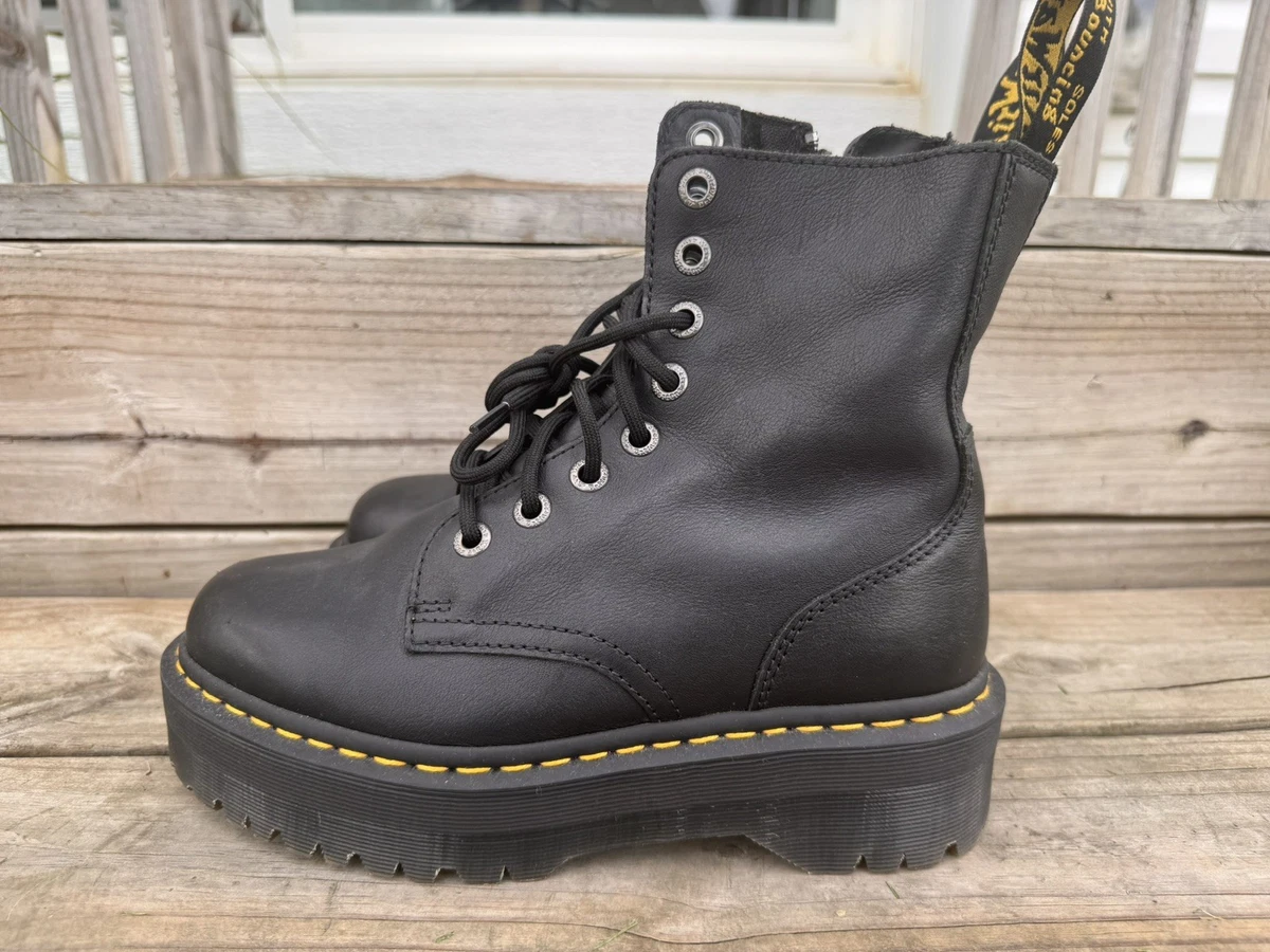 Dr. Martens Jadon Black Boots for Women for sale - eBay