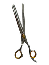 8.5" Professional STAINLESS DOG PET Single Teeth Grooming Shears Scissors NEW